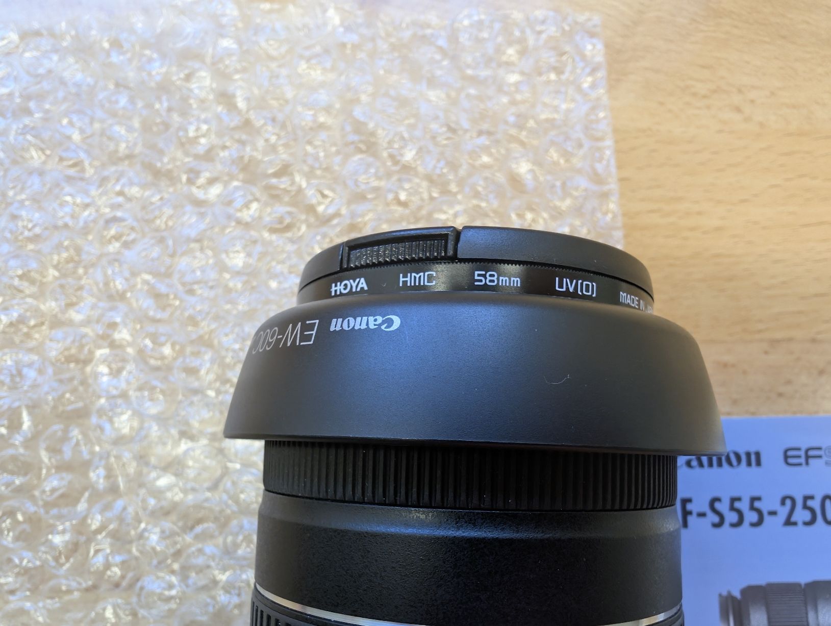 Canon Obiettivi: Objectif Canon EFS 55-250mm bon état – Usato da Ipsach venduto da Rider2610 1