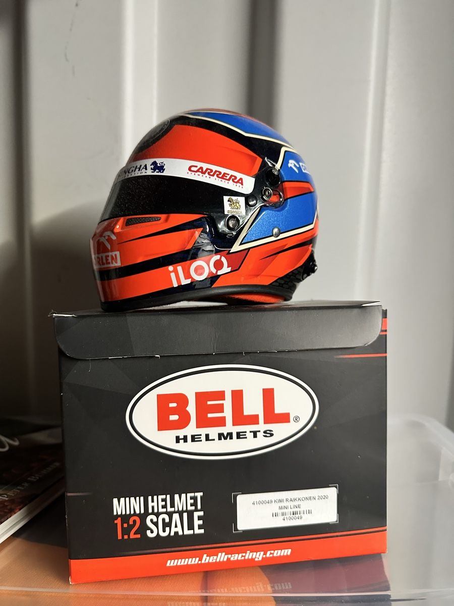 Alfa Romeo Modellini d'auto: Casque Kimi Raikkonnen 1:2 alfa Romeo – Nuovo e nell'imballaggio originale da Grancy venduto da arn_lmj6