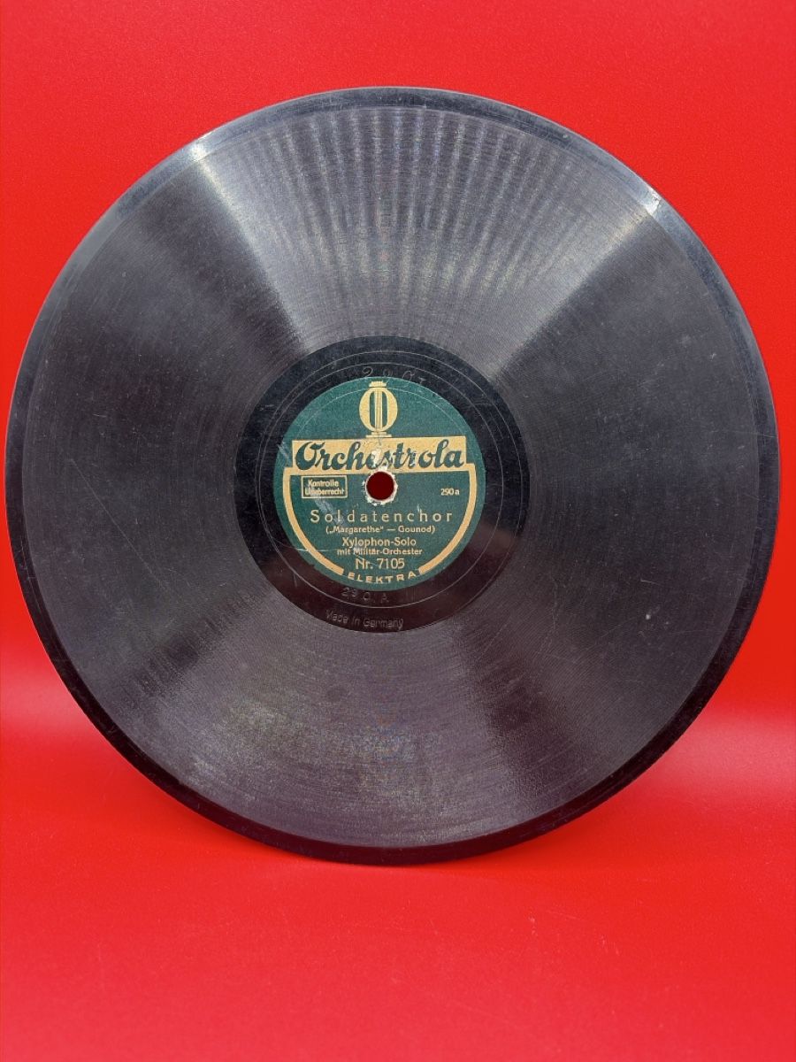 Dischi in vinile: 5 Schellackplatten 8 Zoll - Mussinan Marsch etc. – Usato da Root venduto da 156500 9