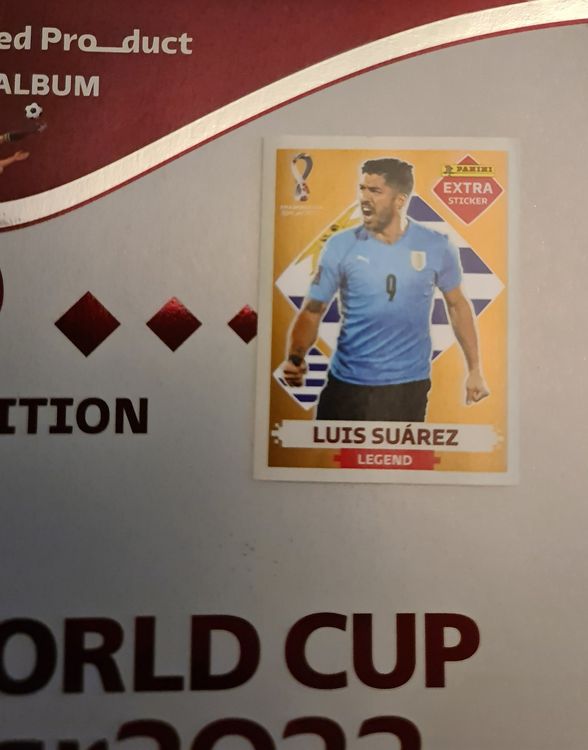 Panini Extra Sticker Qatar 2022 Luis Suarez Bronze (Neu (gemäss ...