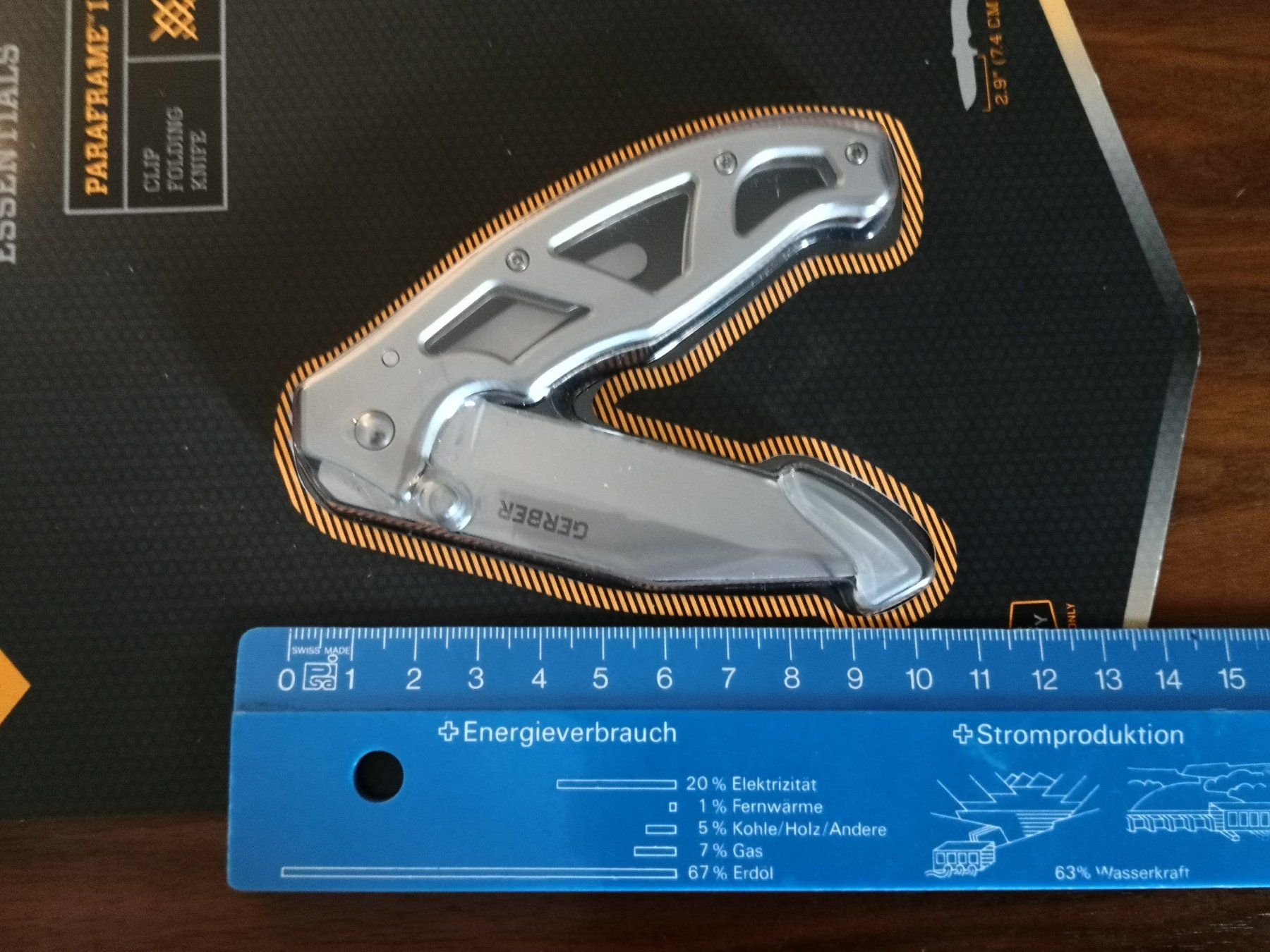Gerber Coltelli tascabile: Gerber Paraframe I Klappmesser Neu & OVP – Nuovo e nell'imballaggio originale da Kerns venduto da Maertu1 7