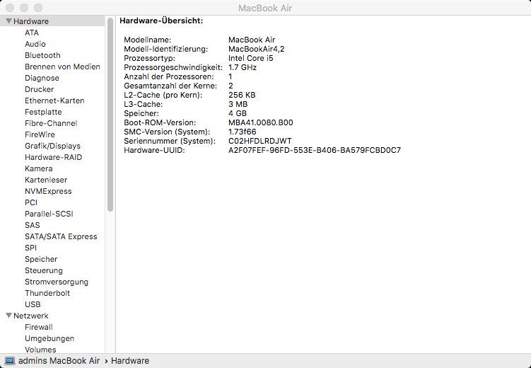 Apple Notebook: MacBook Air 13" mid 2011 / 4GB / 128GB SSD – Usato da Meisterschwanden venduto da Discus0 3