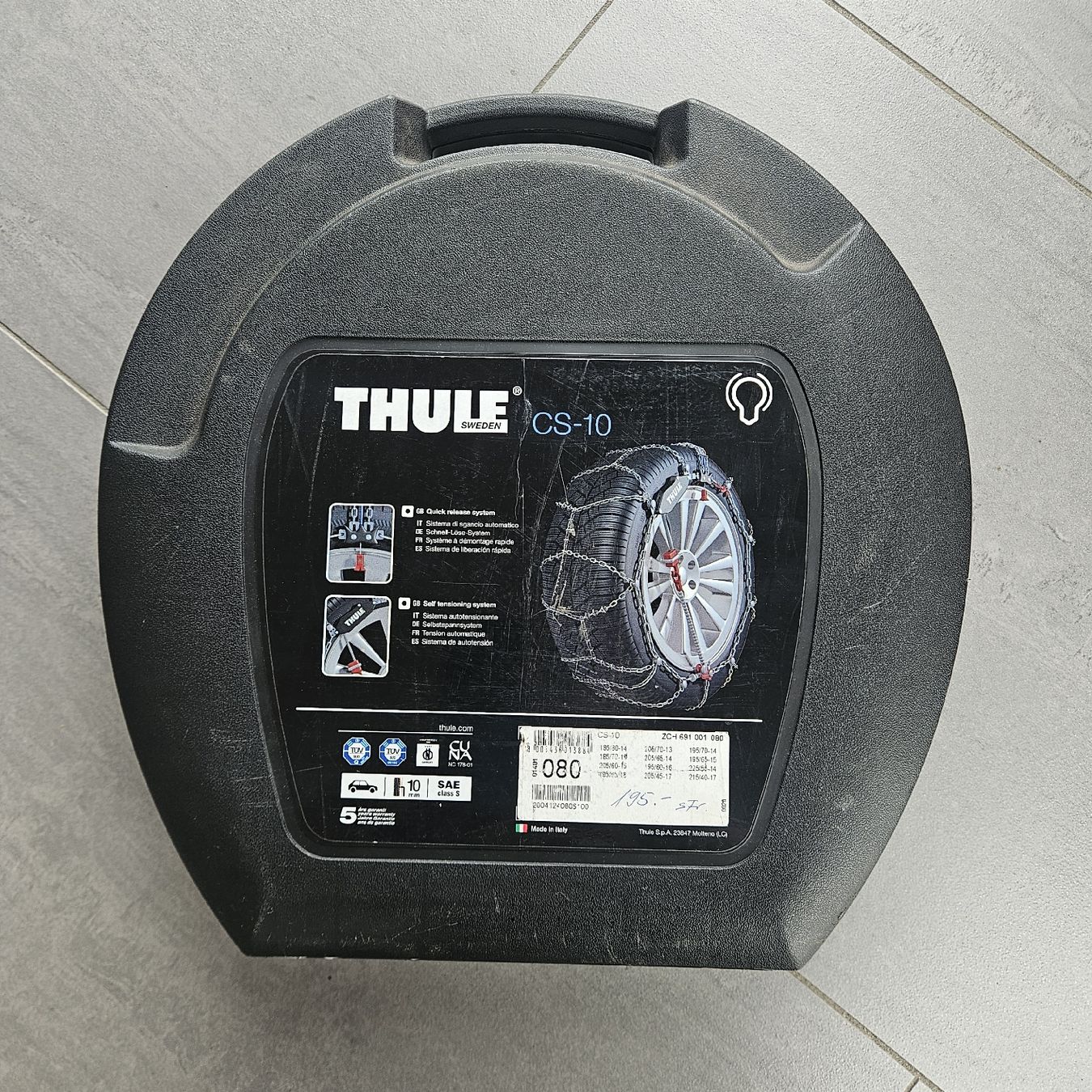 Catene da neve: Schneeketten Thule CS-10 195/65 15,... – Nuovo (secondo la descrizione) da Rueun venduto da bigi17
