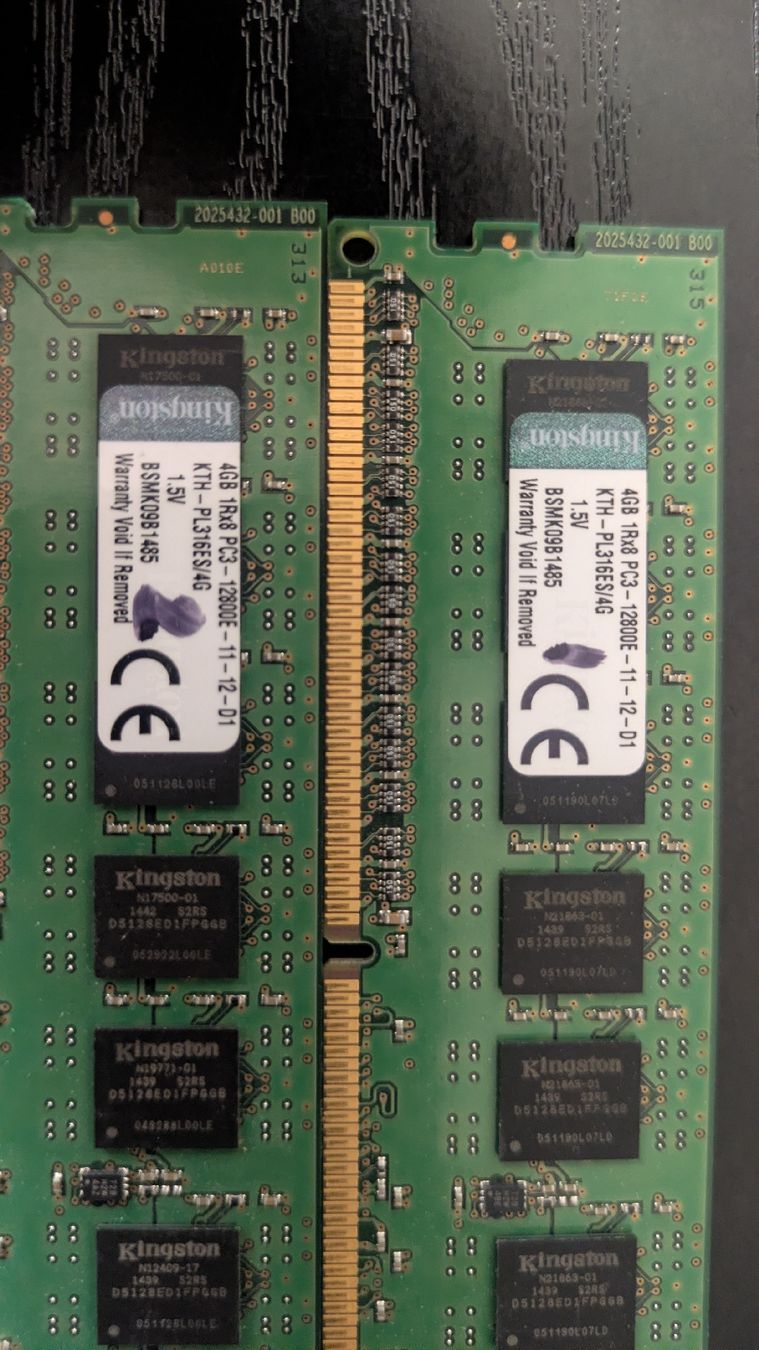 Kingston Memoria / RAM: Kingston RAM, 2x4GB DDR3 – Usato da Wetzikon ZH venduto da undrwater 2
