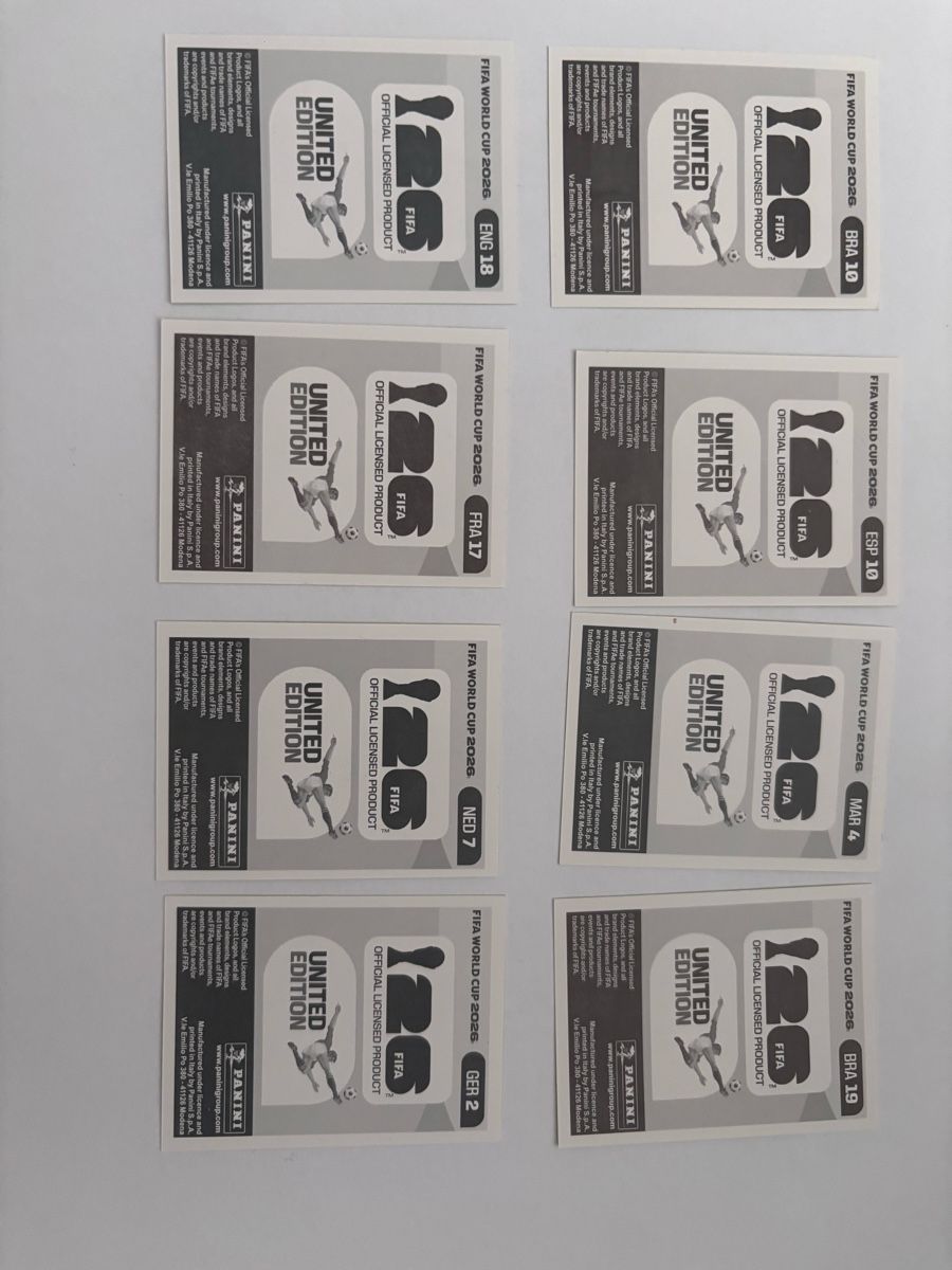 Panini Carte collezionabili: 8 Seltene Panini Sticker, WM 2026 – Nuovo (secondo la descrizione) da Flawil venduto da sil_8lwp 1
