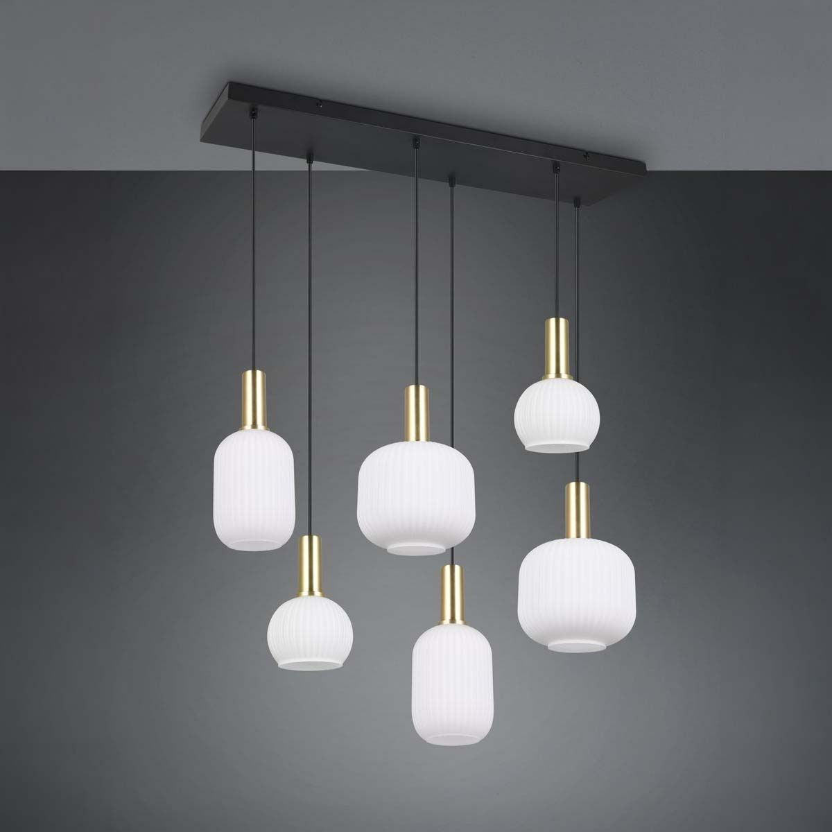 Lampadari & plafoniere: Pendelleuchte, Glas, 92 cm x 35 cm – Nuovo (secondo la descrizione) da Kreuzlingen venduto da Smart-Light 7