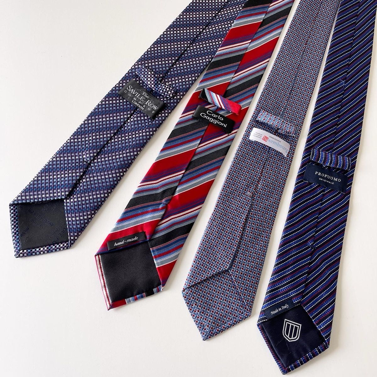 Cravatte: SET OF THE SILK HAND MADE TIES – Nuovo (secondo la descrizione) da Emmen venduto da Avviivva_Com2023 2