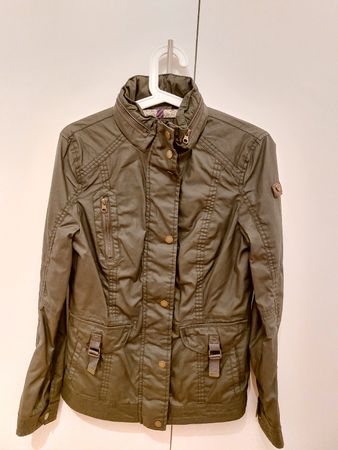 Tom Tailor Übergangsjacke Damen Gr. S Farbe- khaki