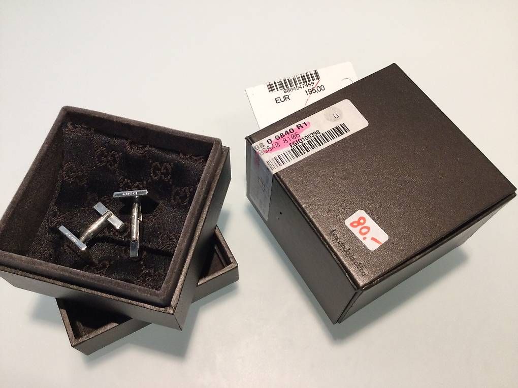 Boutons de manchette: Gemelli Gucci in argento  – D'occasion à Melano par pie_wx5l 1