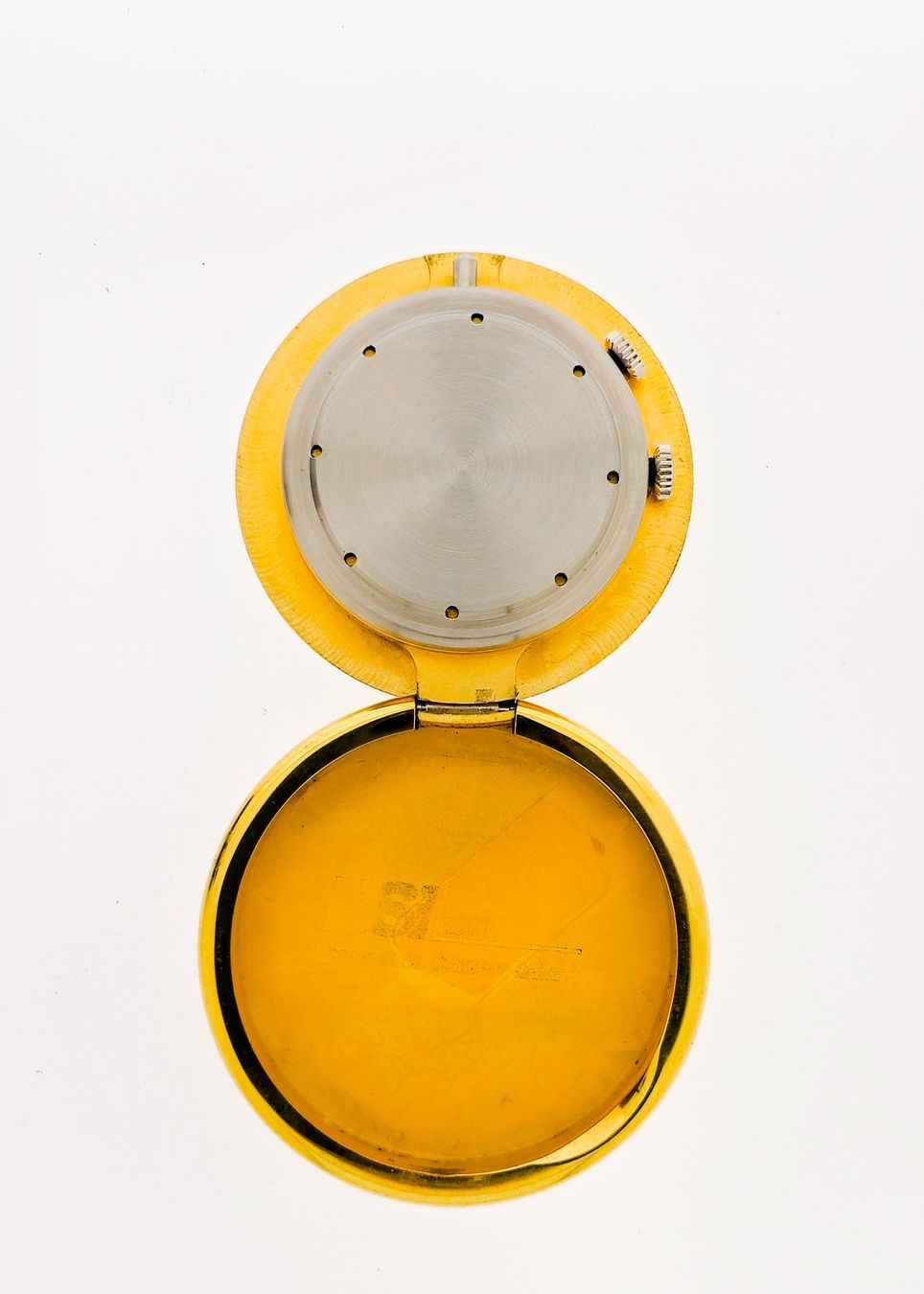 Bucherer Sveglie: Bucherer Wecker Uhr vergoldet – Usato da Lugano venduto da R.Riccardo 2