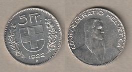 Grosser Fünfliber 1922