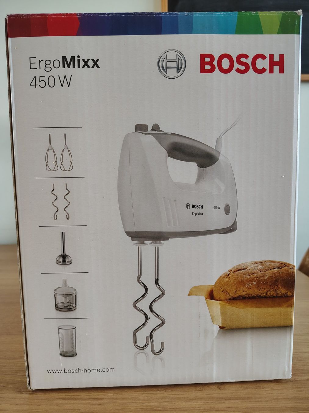 Bosch Elettrodomestici da cucina: Bosch ErgoMixx 450 W Handmixer – Usato da Horgen venduto da Helix36 1