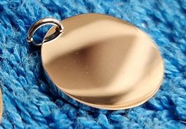 Kleiner runder Schmuck-Anhänger (NEU!)