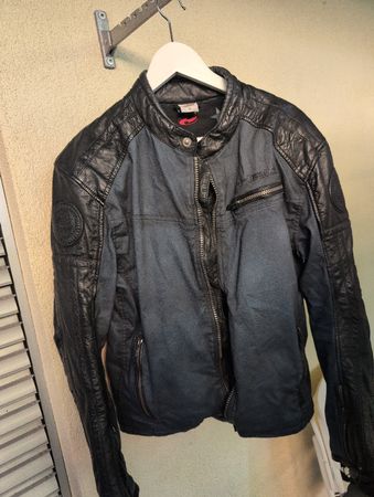 Top Held Lederjacke Gr. M, Motorrad Jacke, mit protektoren