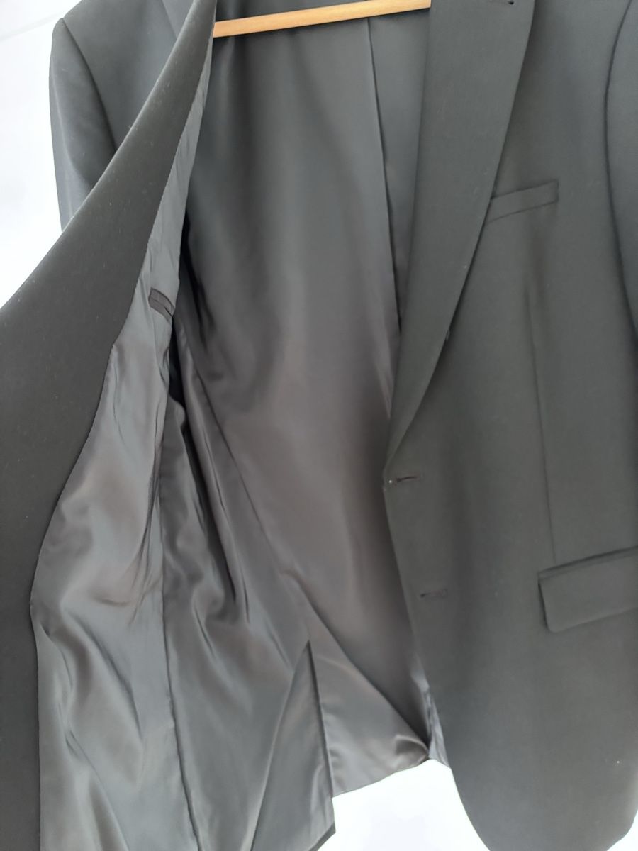 C&A Jacken: C&A Slim Fit Flex Blazer, Size 50, Black – Neu (gemäss Beschreibung) aus Zürich von Grothschild 2