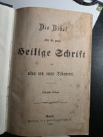 Antike Bibel - Die Heilige Schrift - Basel 1896