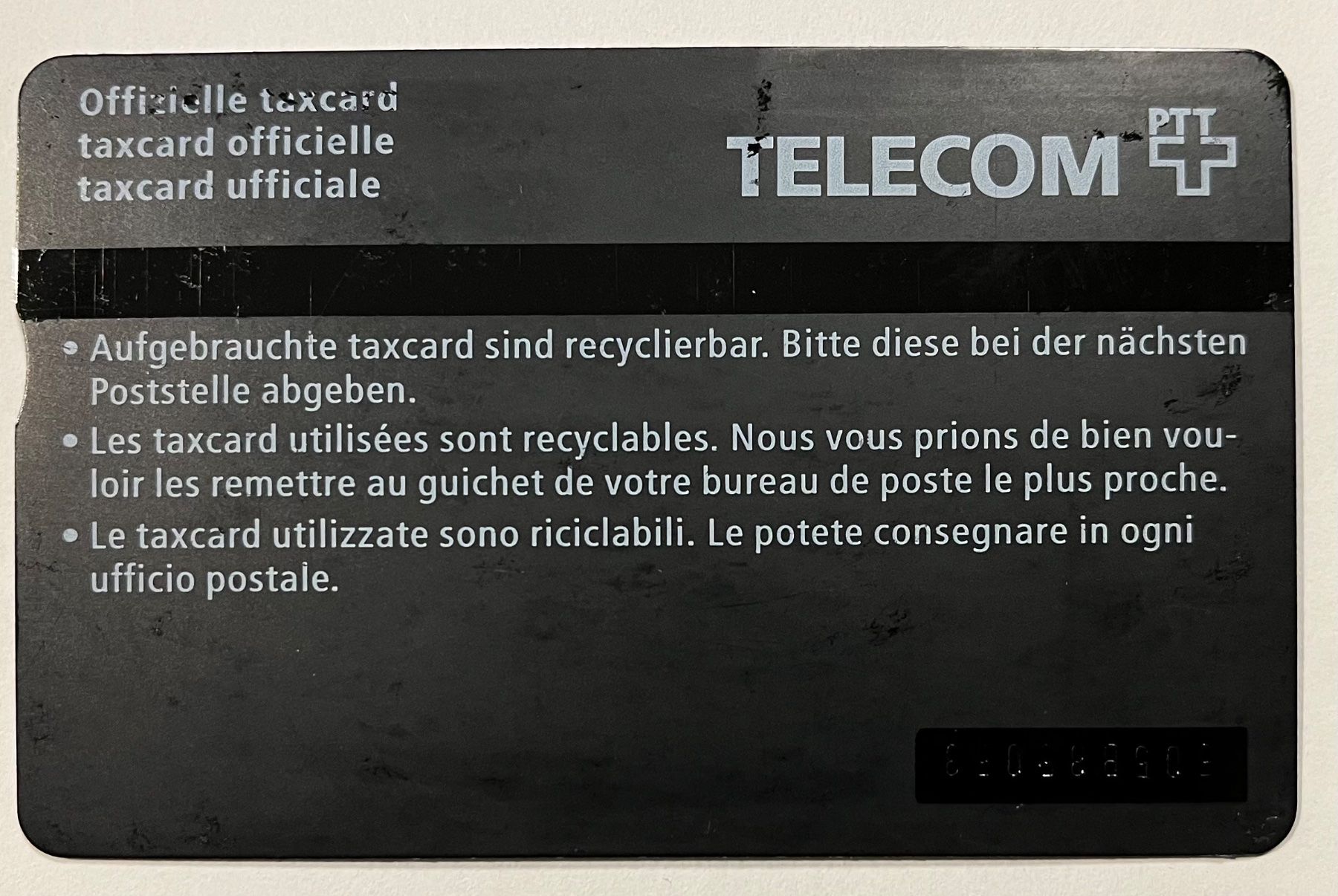 Telefon- & Taxkarten: PTT taxcard 10.- Baby – Gebraucht aus Altdorf UR von Mini037 1