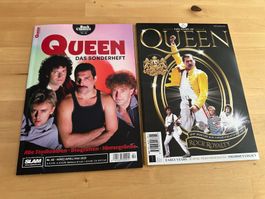 QUEEN FREDDIE MERCURY tolle Special Hefte über die Kult Band