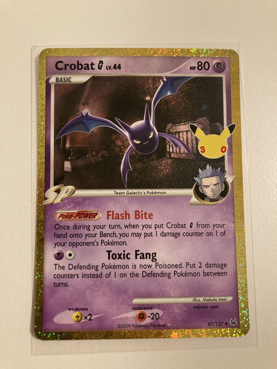 Pokémon Cartes à collectionner: Crobat 47/127 EN 30th – Neuf (Voir description) à Wohlen AG par Liridon22