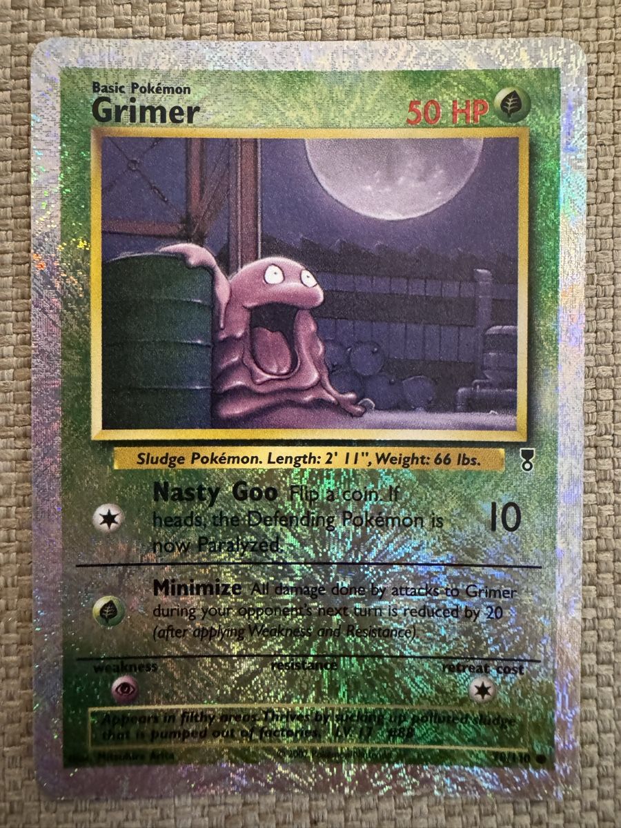 Pokémon Carte collezionabili: Grimer - Legendary Collection Reverse Holo – Usato da Cadro venduto da kiks27