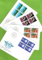 1994 FDC Sondermarken II Viererblöcke SBK 30.--