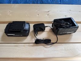 Akku 12V und Ladegerät zu Ferrex Akkugeräten neuwertig