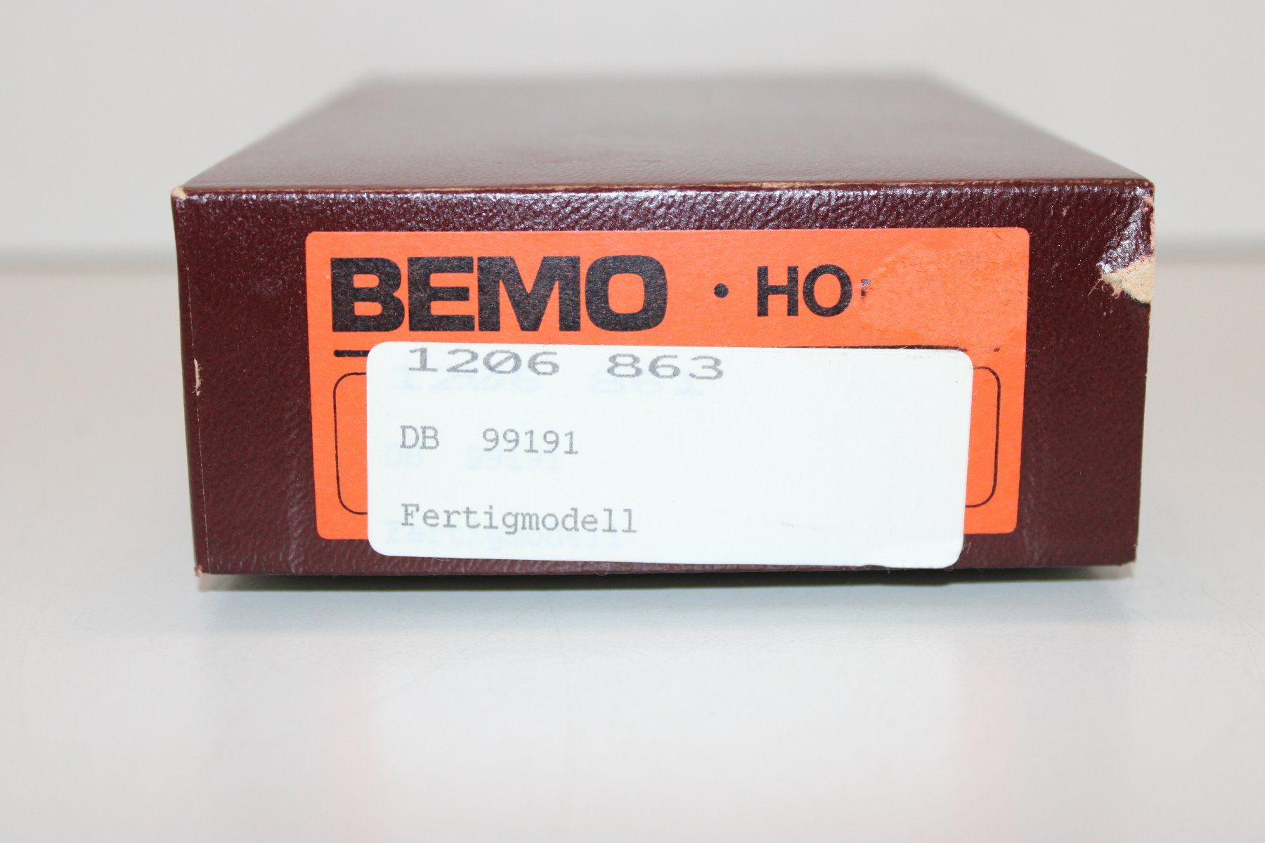 Bemo Modellini di ferrovie: Bemo 1206 863 DR Dampflok 99 191 DC H0m Metallmodell – Usato da Basel venduto da mhmarken 6