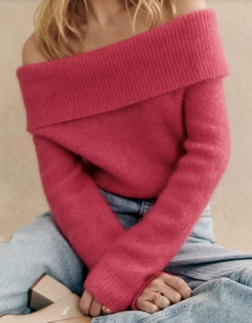 Sezane Maglioni & Felpe: Sezane Mohair Pullover pink – Usato da Effretikon venduto da ims_52x7 4