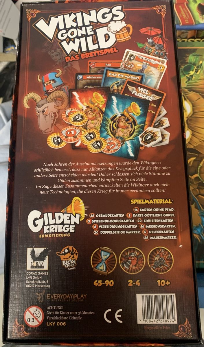 Giochi: Vikings Gone Wild plus Erweiterungen – Usato da Zug venduto da Starkeente 5