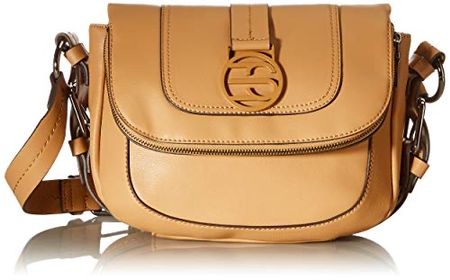 Tasche Esprit wie neu braun Umhängetasche Reissverschluss 