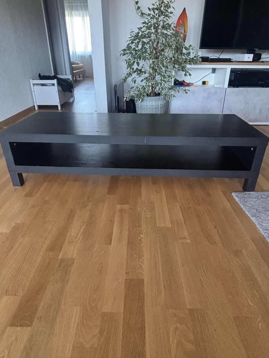 Mobili TV: Fernsehtisch, Salontisch, schwarz, gebraucht – Usato da Lyss venduto da pat_6blv 3