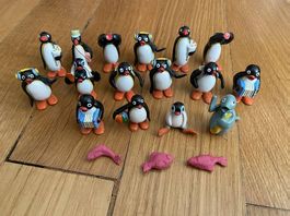 Bullyland Pingu Set Vintage