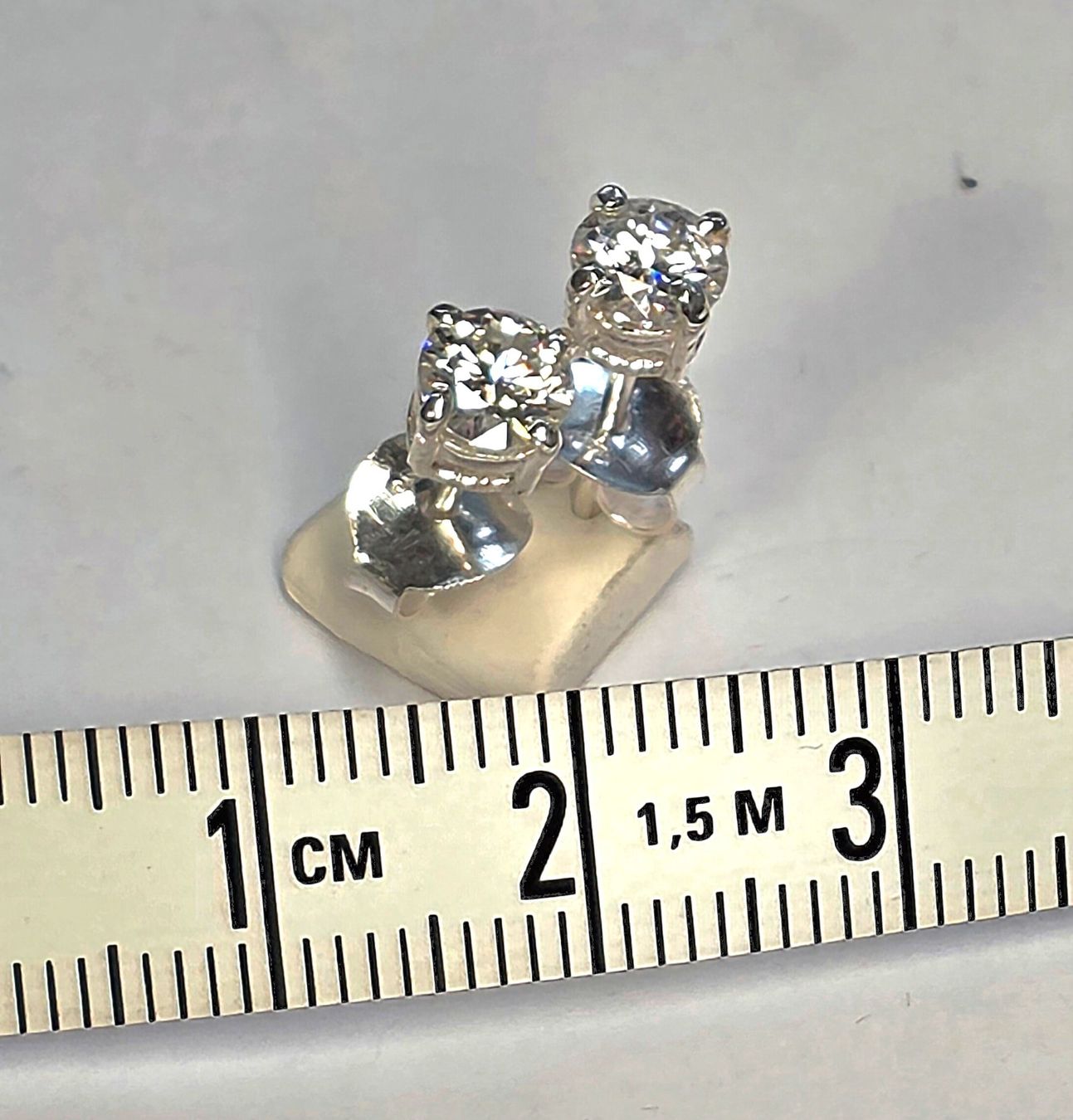Orecchini pendenti & Orecchini a lobo: Diamant Ohrstecker – Nuovo (secondo la descrizione) da Zürich venduto da adriben 9
