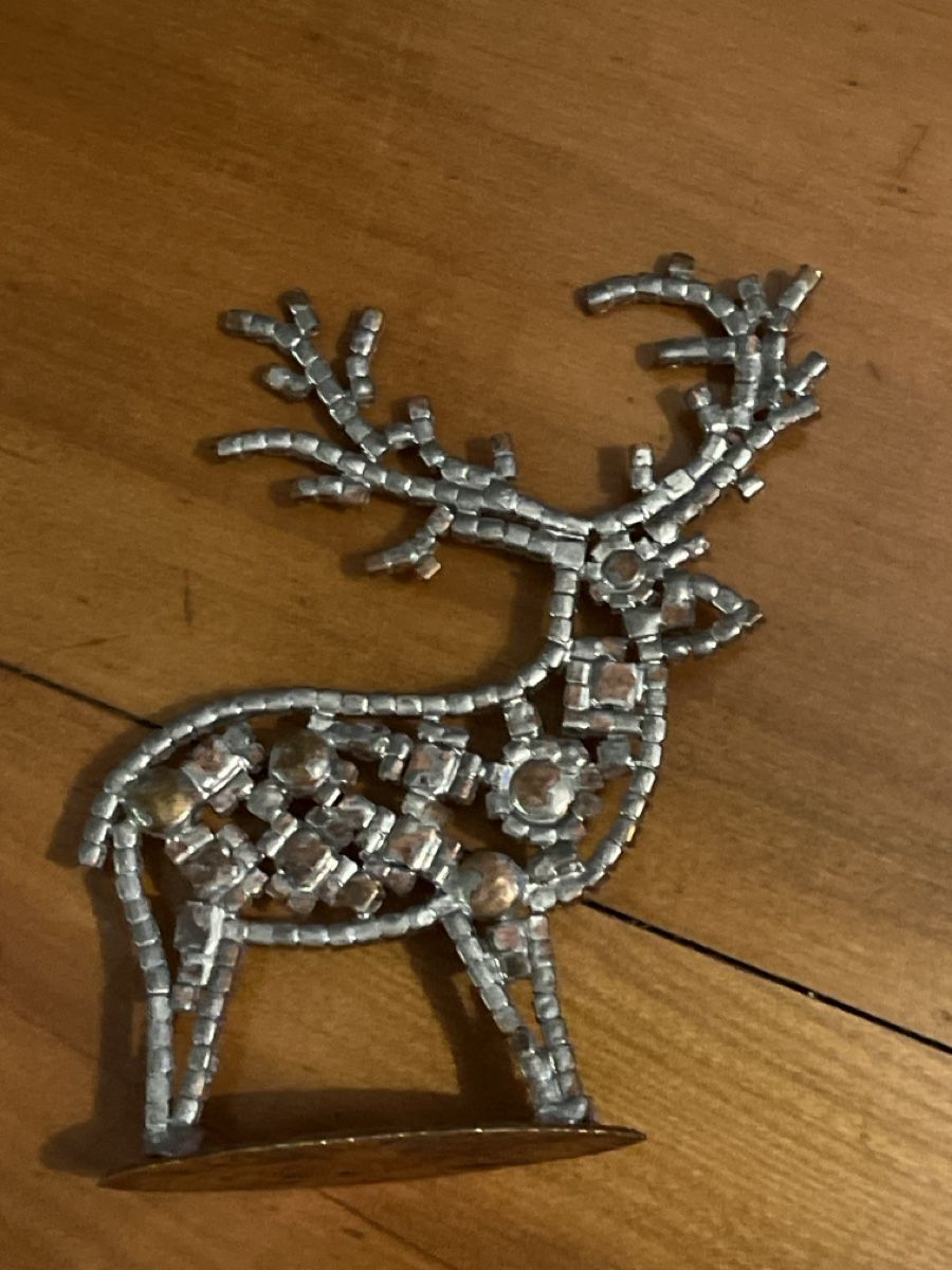 Gablonzer Spille & Fermagli: Gablonzer Weihnachts Hirsch – Usato da Brienz BE venduto da hey_z9vg 1