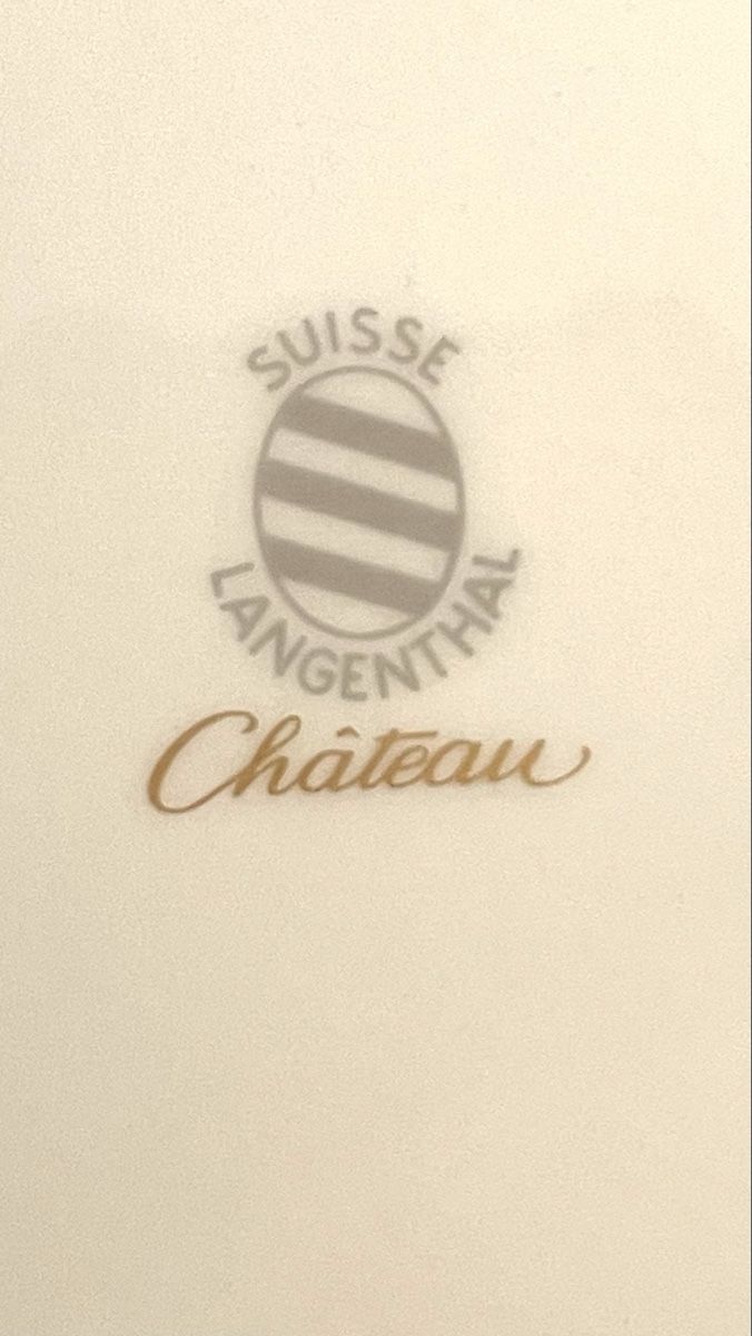 Set di piatti: Langenthaler Tafelservice Château – Nuovo (secondo la descrizione) da Lotzwil venduto da Schlafwolle 1