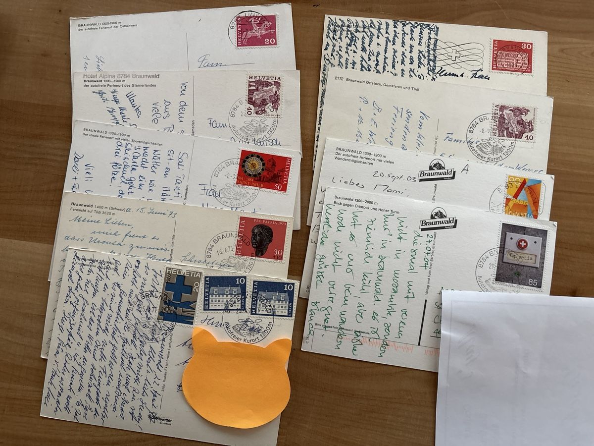 Cartoline postali: AK von Braunwald – Usato da Rümlang venduto da Kartenpost1 1