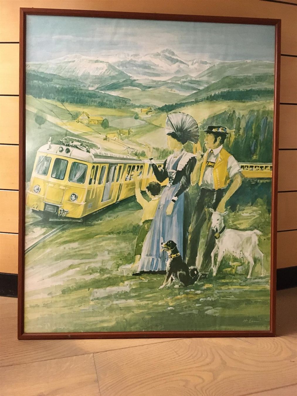 Poster & Bilder: Appenzellerland, Kunstdruck, gerahmt – Gebraucht aus Rheineck von emma.gut 2