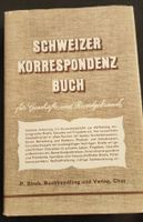 Schweizer Korrespondenz Buch 1962.      P. Strub- Rarität