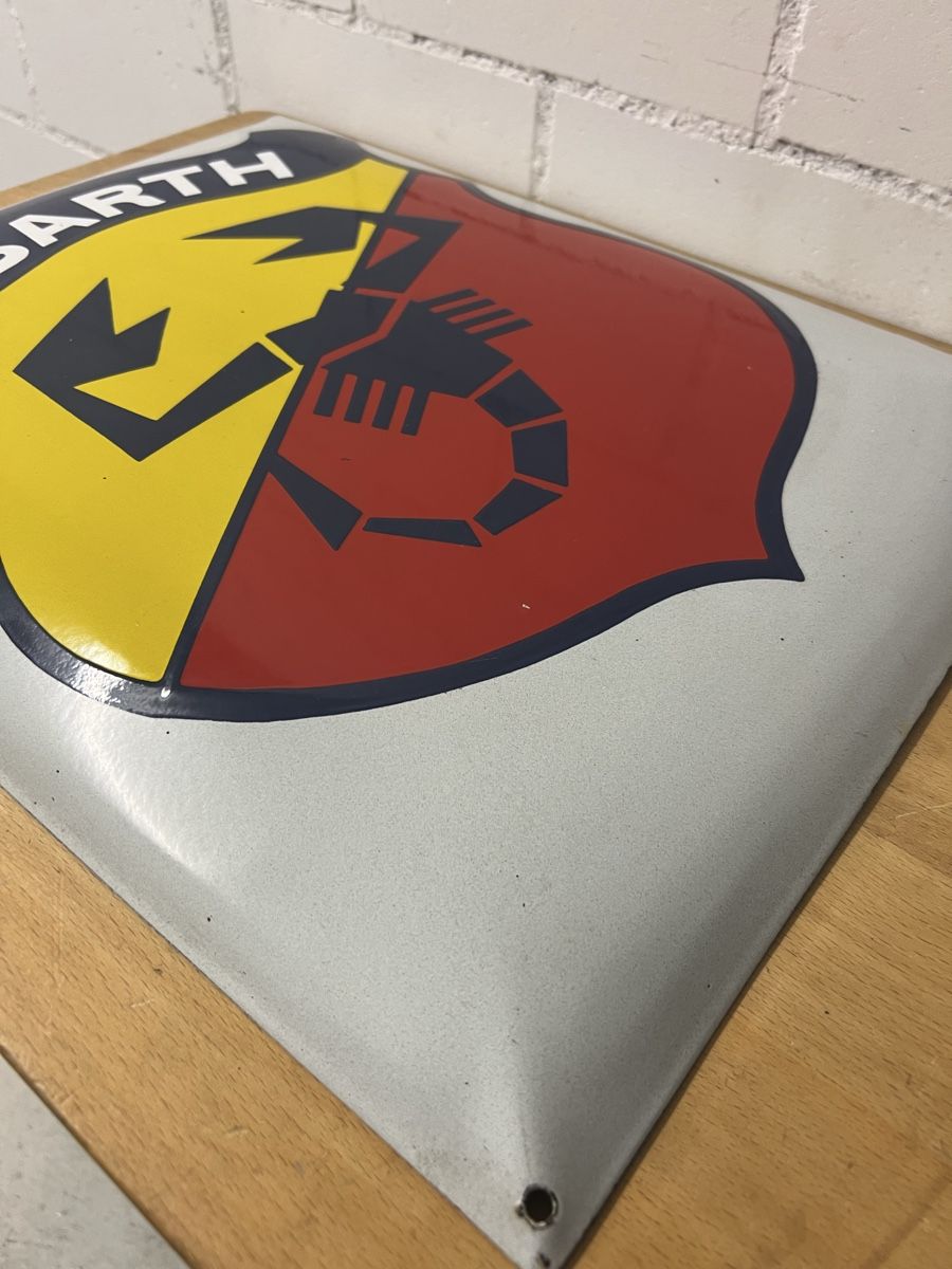 Abarth Schilder: ABARTH Blechschild – Gebraucht aus Holziken von 181281 5
