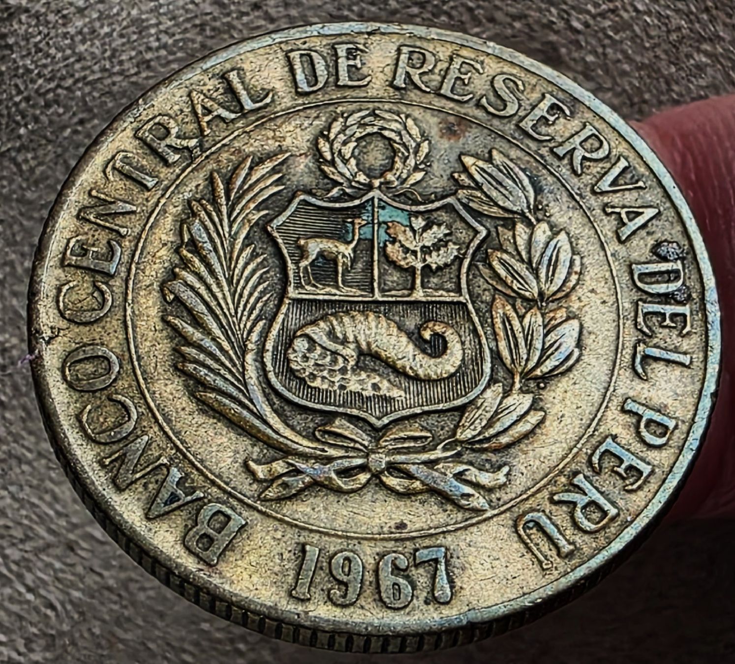 Tutti le monete: PERU' UN SOL DE ORO 1967 – Usato da winterthur venduto da CoinPassion 1