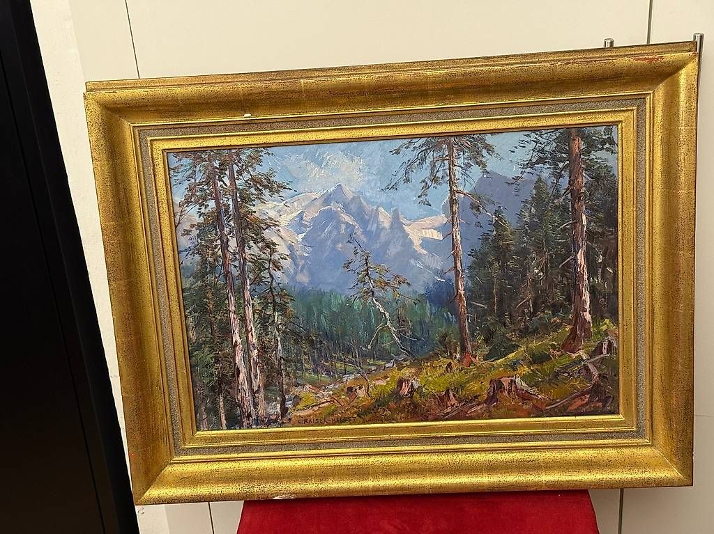 Dipinti: Carl Kaiser-Herbst: Öl um 1915 – Usato da Caslano venduto da alaniselin