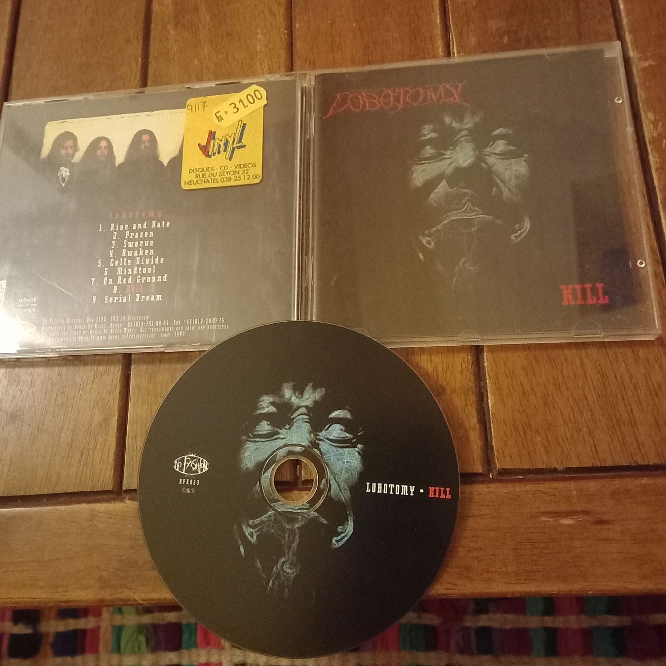 CDs: lobotomy- kill  – Gebraucht aus St-Cergue von VeganWarrior