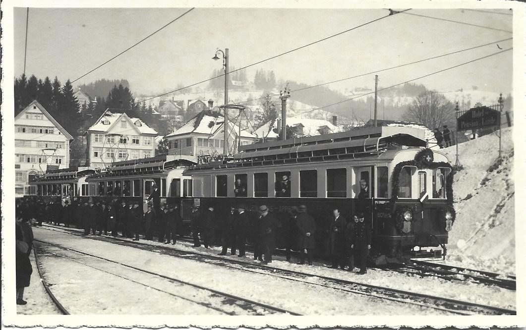 Cartoline postali: AK Teufen Bahn – Usato da Appenzell venduto da mai25