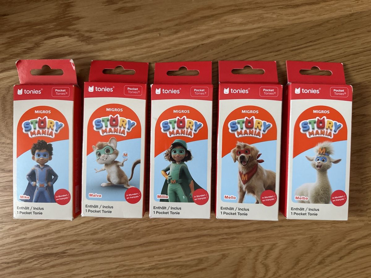 Hörbücher: Migros Tonies – Neu und originalverpackt aus Kriens von SupiDupiDeal