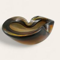 Murano (Italie) -  vide-poche de Alfredo Barbini vers 1970.