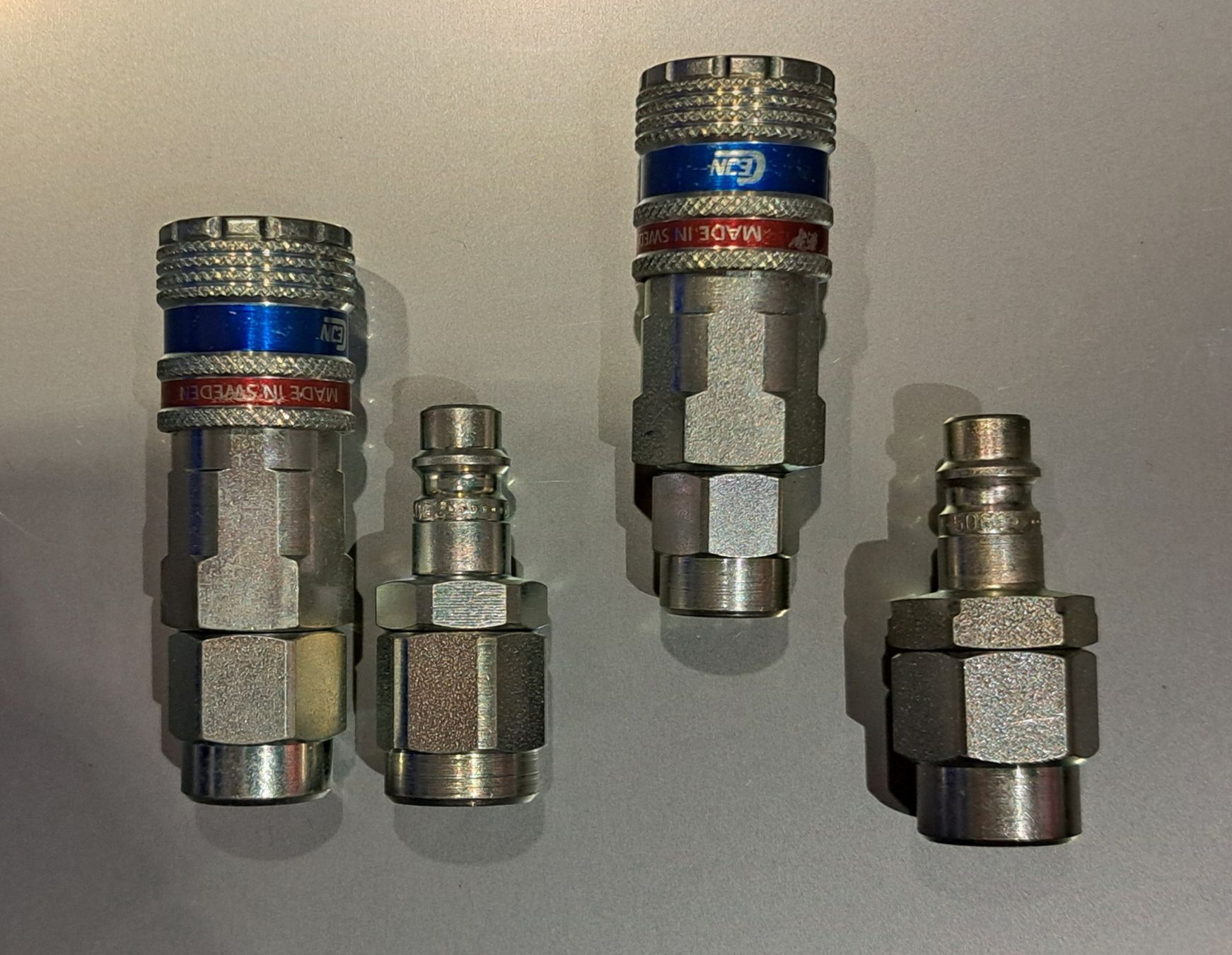 Compressori: 2x Druckluftkupplung mit Stecker – Nuovo (secondo la descrizione) da Winterberg ZH venduto da mel_xn25 1