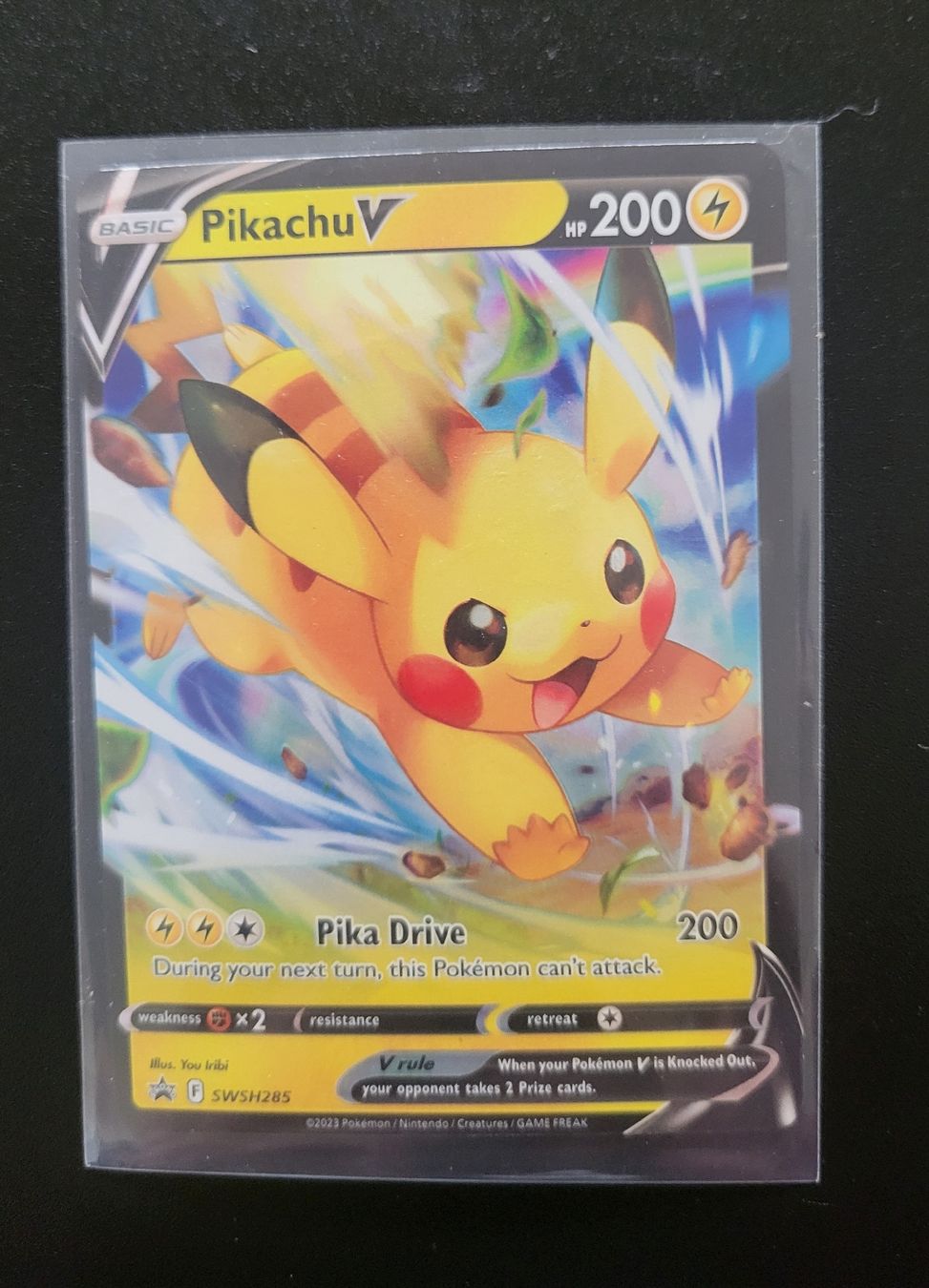 Pokémon Carte collezionabili: Pikachu V swsh285 Promo EN – Nuovo (secondo la descrizione) da Jongny venduto da spazme16