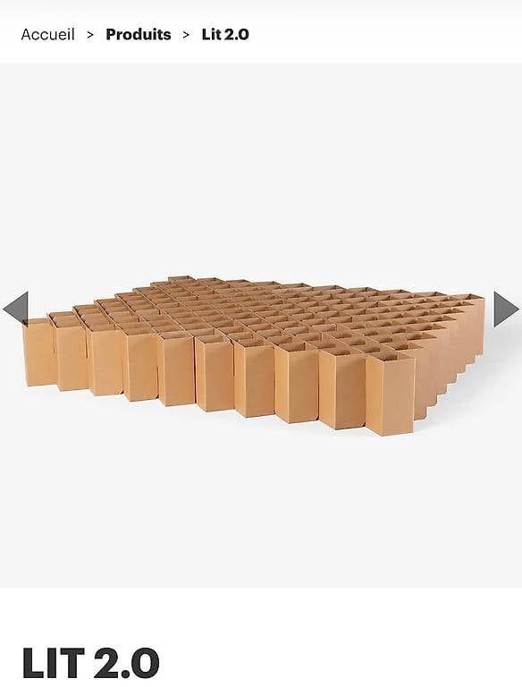 Betten: Lit pliable room in a box – Neu und originalverpackt aus Lausanne von daaaaani