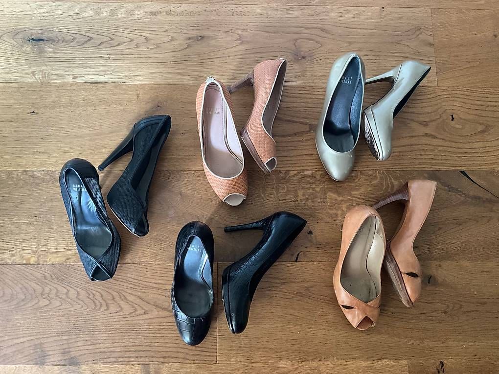 Damenschuhe: 5 Paar Stuart Weitzmann Absatzschuhe Stiletto – Gebraucht aus Ebnat-Kappel von Chantalle