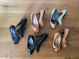 5 Paar Stuart Weitzmann Absatzschuhe Stiletto